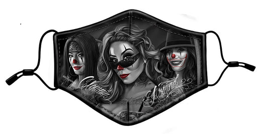 DGA Protective Mask - Clownin Around -  W/filter