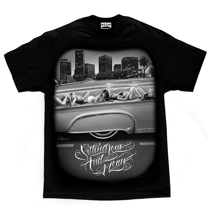 SLAM - SITTING Low and Mean Men's Tee